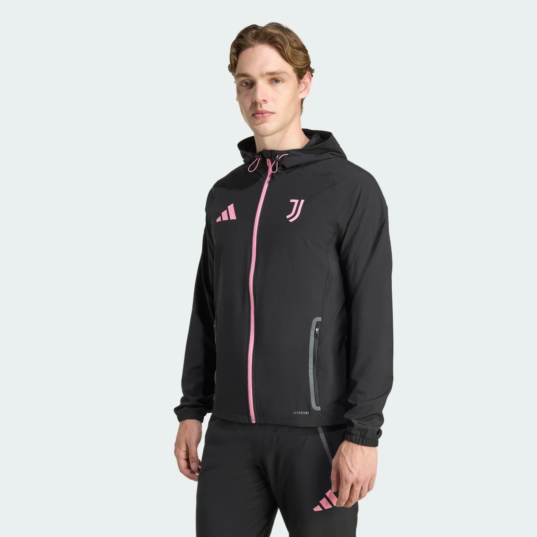 Detalle de Chaqueta Juventus Tiro 25 Competition Vis Tech Travel de Adidas