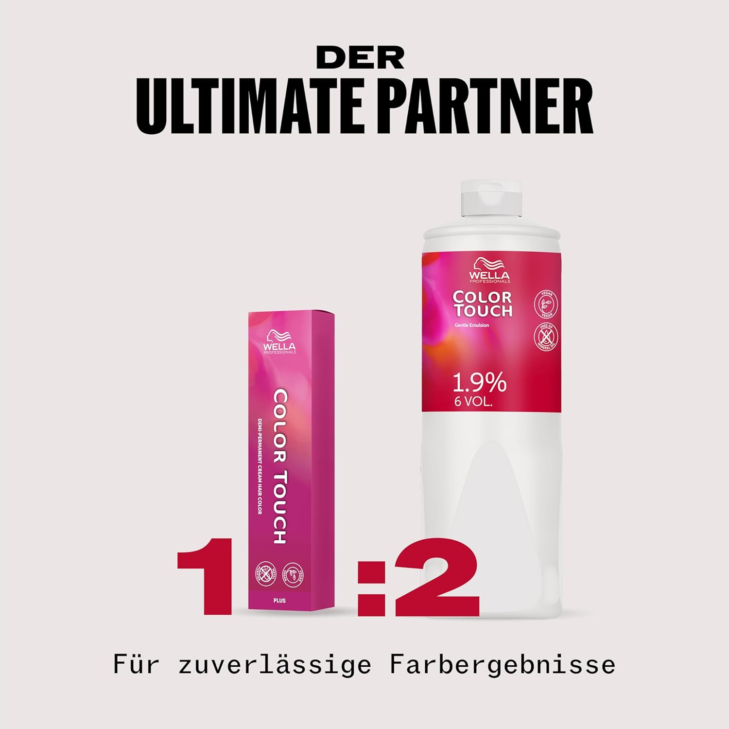 Thumbnail 2 de Wella Professionals Color Touch Plus – vegane Intensivtönung (demi-permanent) mit Metal Purifier