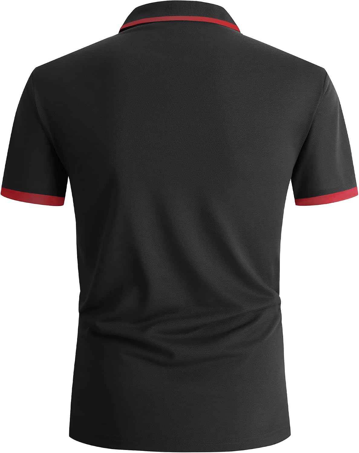 Detalle de LLdress Polo Uomo Maniche Corte leggera e traspirante