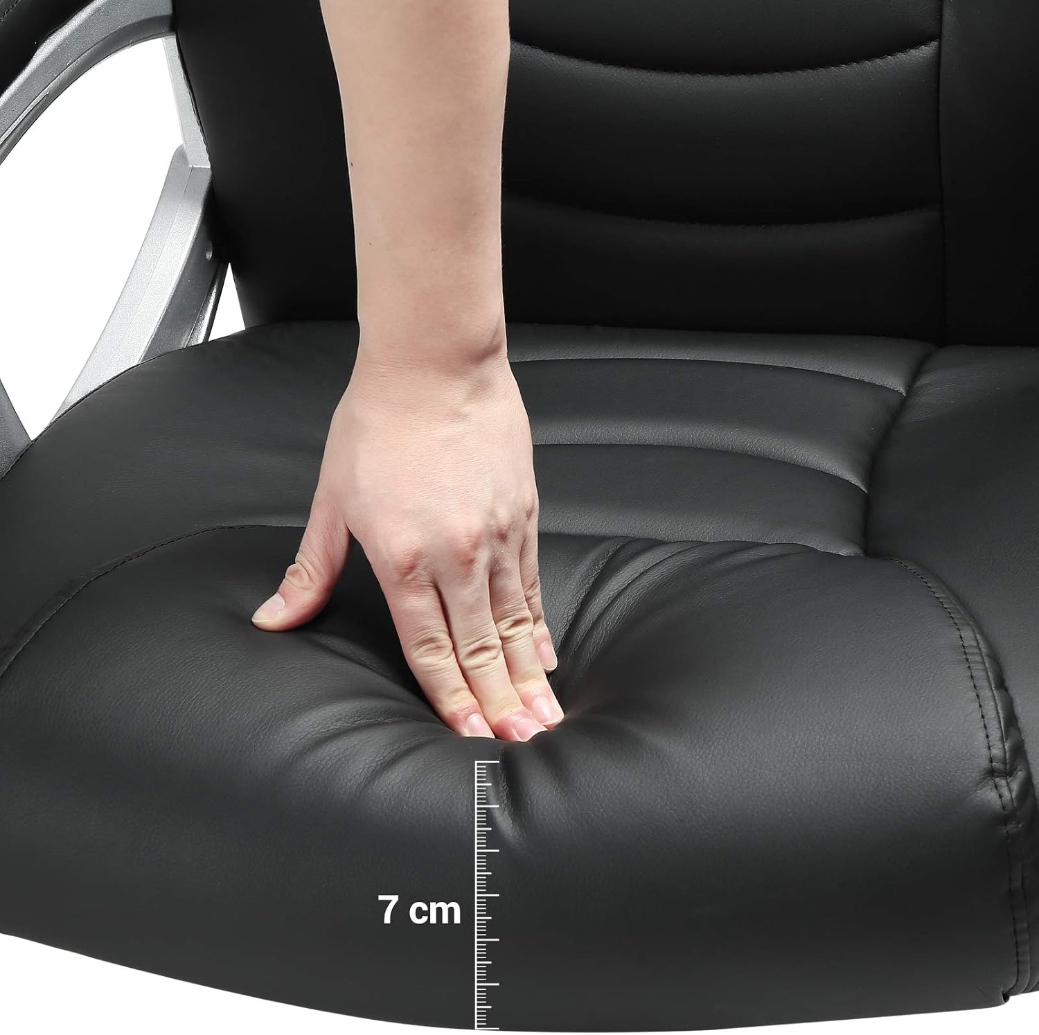 Thumbnail 6 de SONGMICS Ergonomischer Bürostuhl OBG21B – höhenverstellbar, robust & langlebig