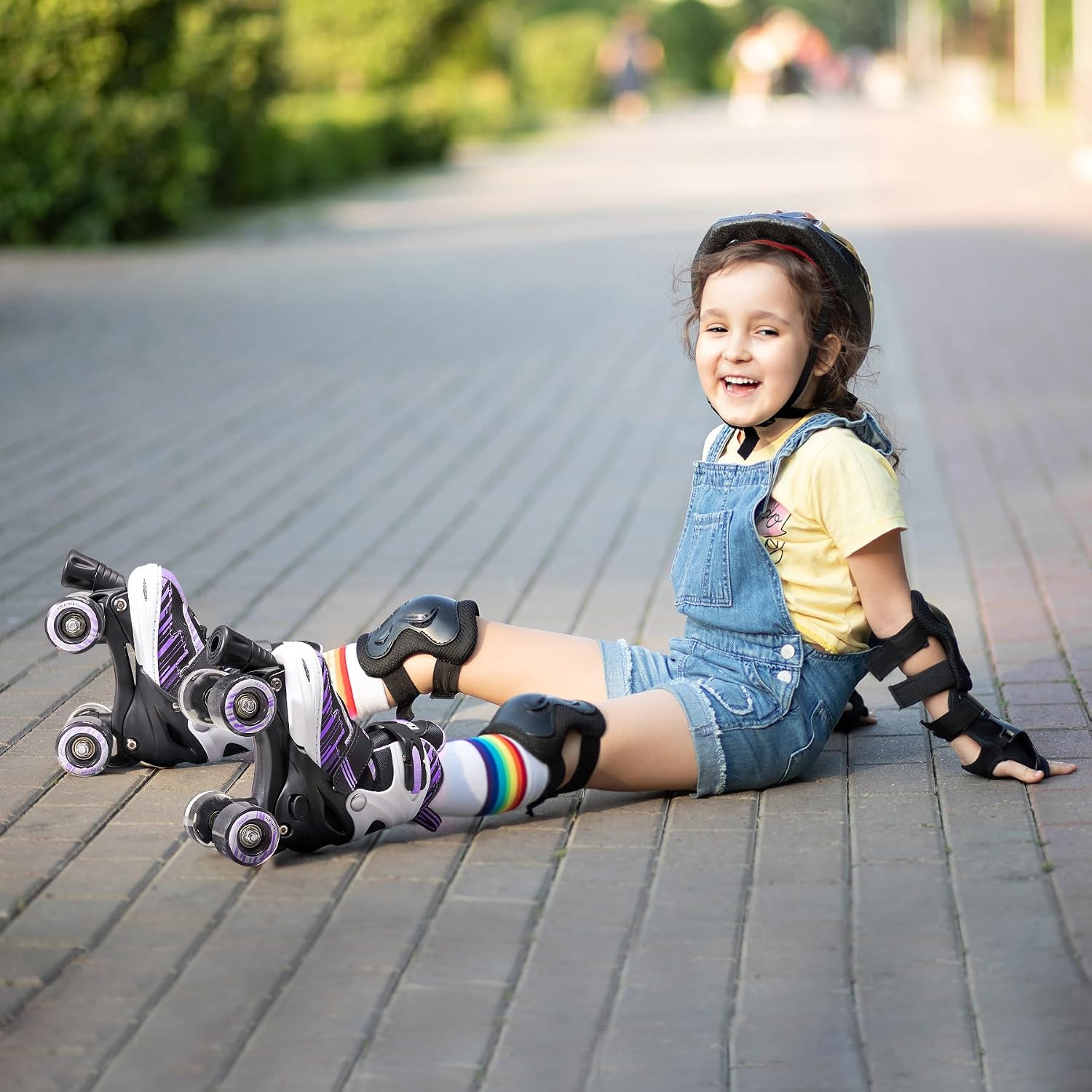 Thumbnail 5 de ECOO Adjustable Kids Roller Skates Size 4 🛼