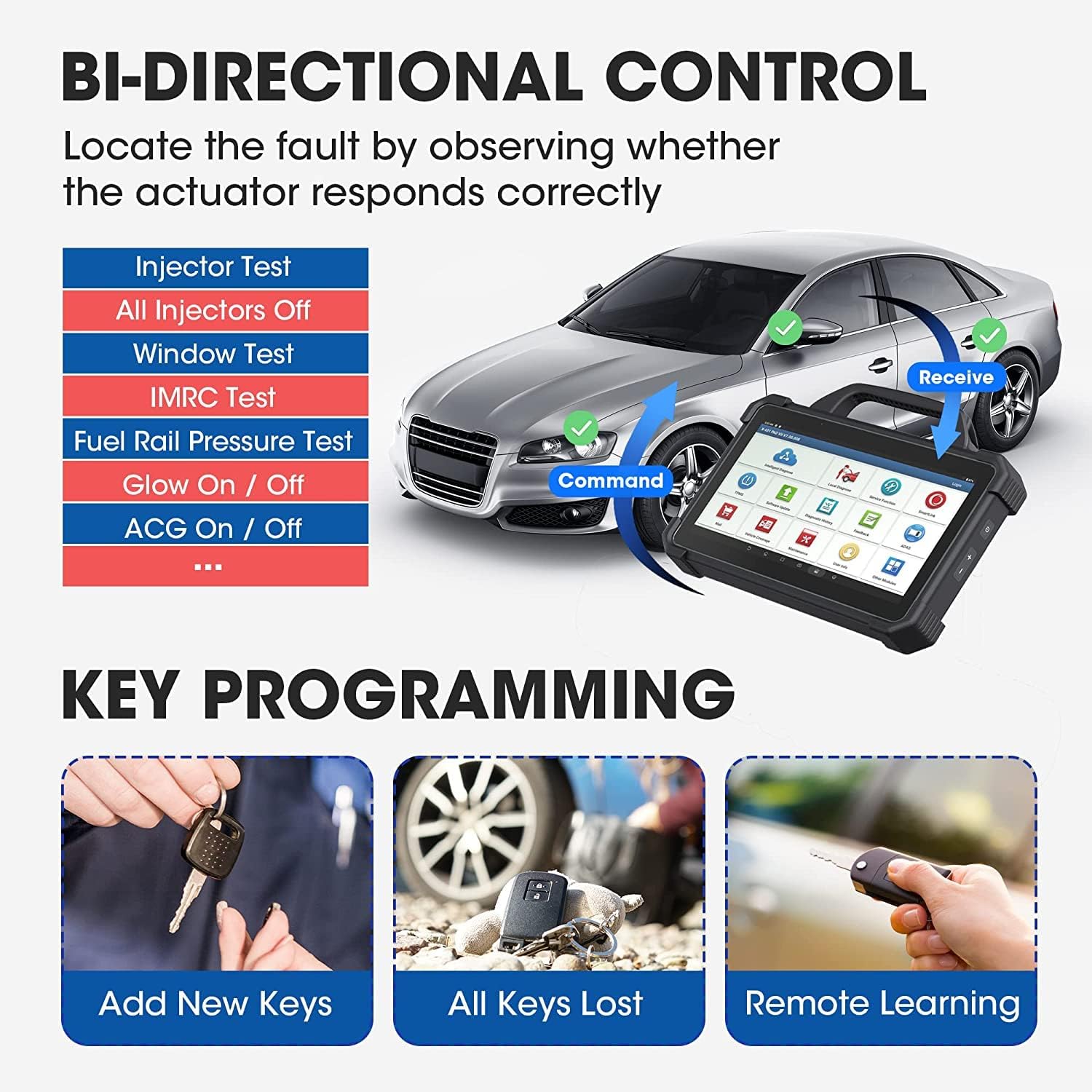 Thumbnail 5 de LAUNCH X431 PAD VII J2534 Reprogramming Tool (ECU online coding & topology map scanner)