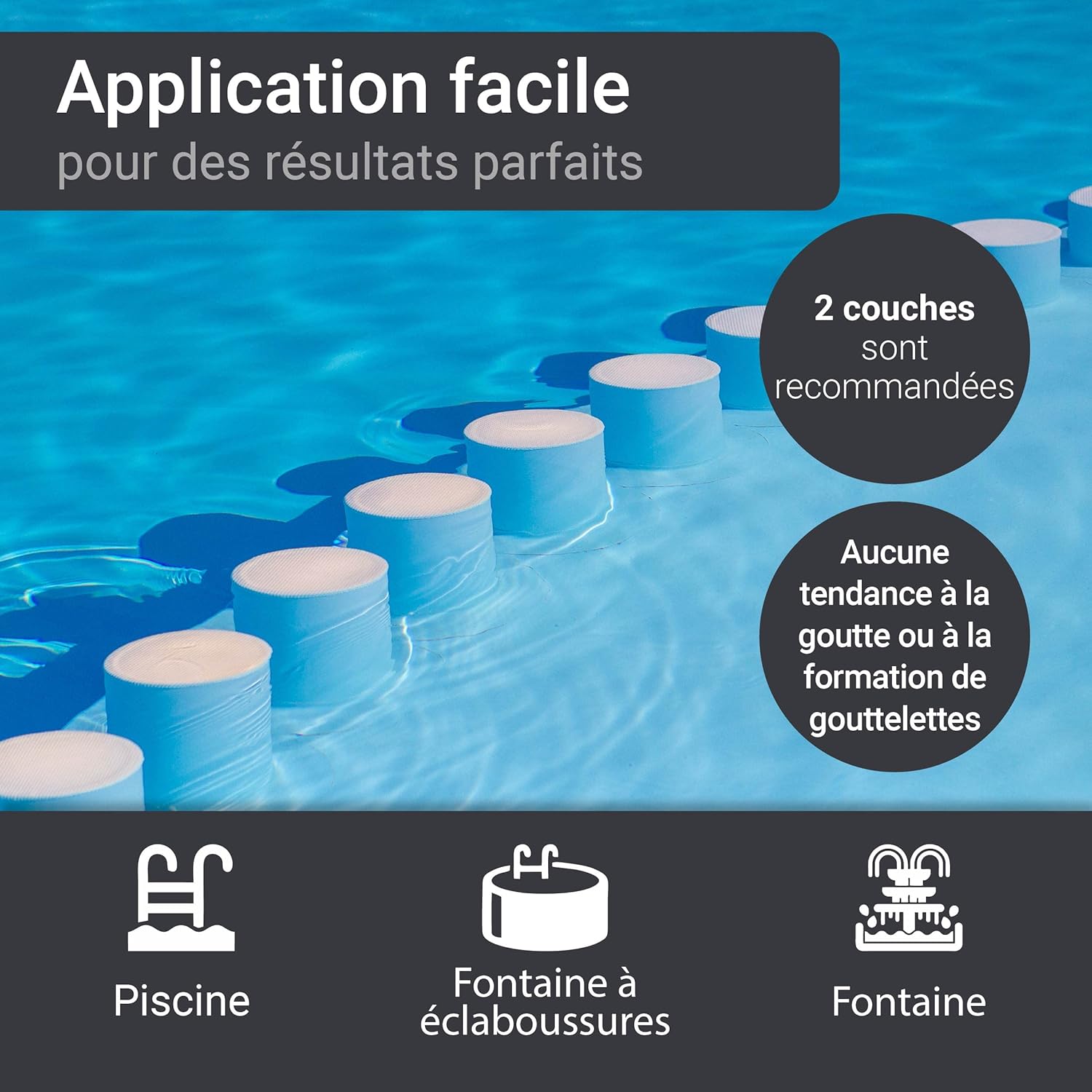 Thumbnail 3 de WO-WE Kit de Peinture Résine pour Piscine SL450 – Ivoire clair (RAL 1015) 10 kg