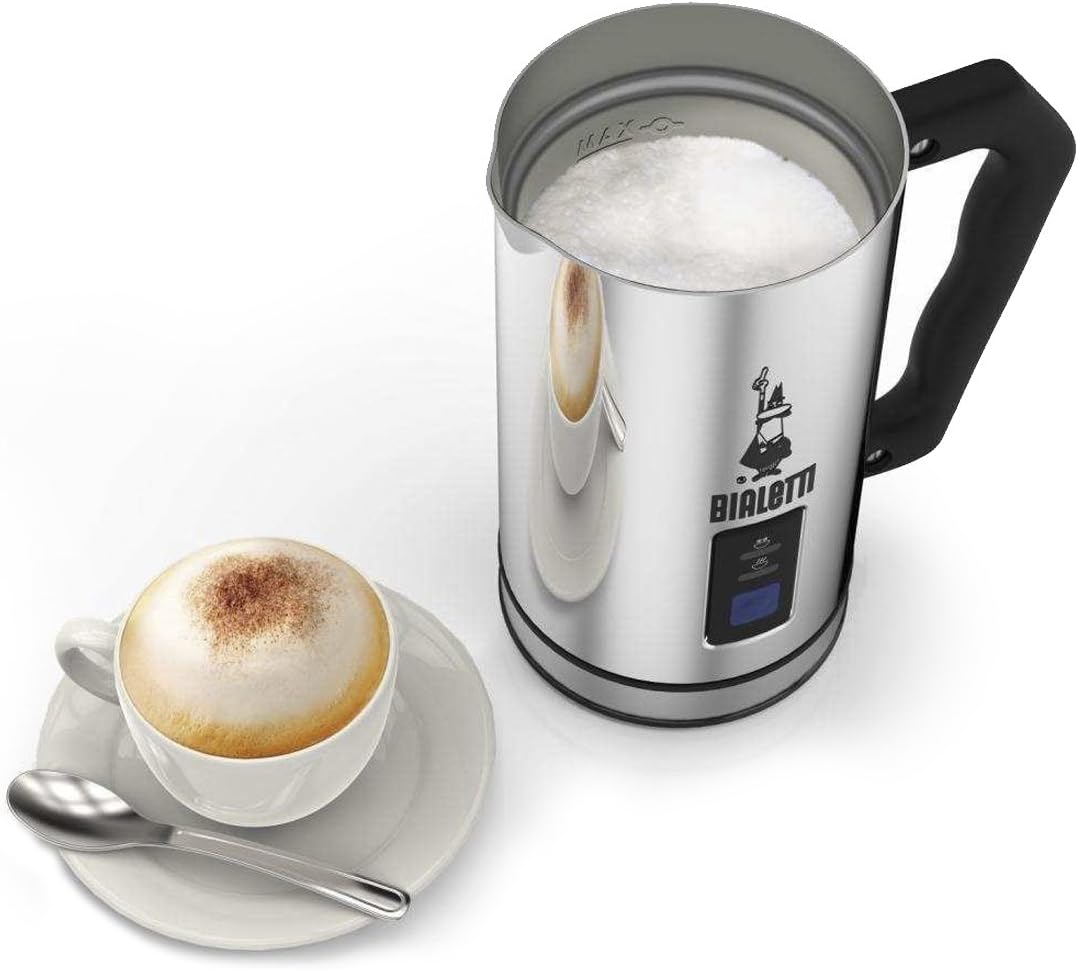 Detalle de BIALETTI 0004430/JPFB 電動ミルクフローサー MK01 温冷3モード シルバー