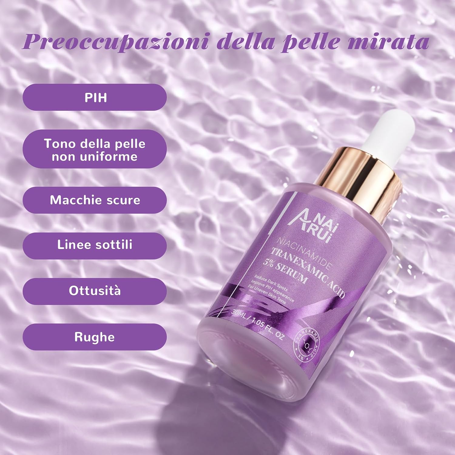 Detalle 2 de ANAiRUi Siero acido tranexamico 30 ml