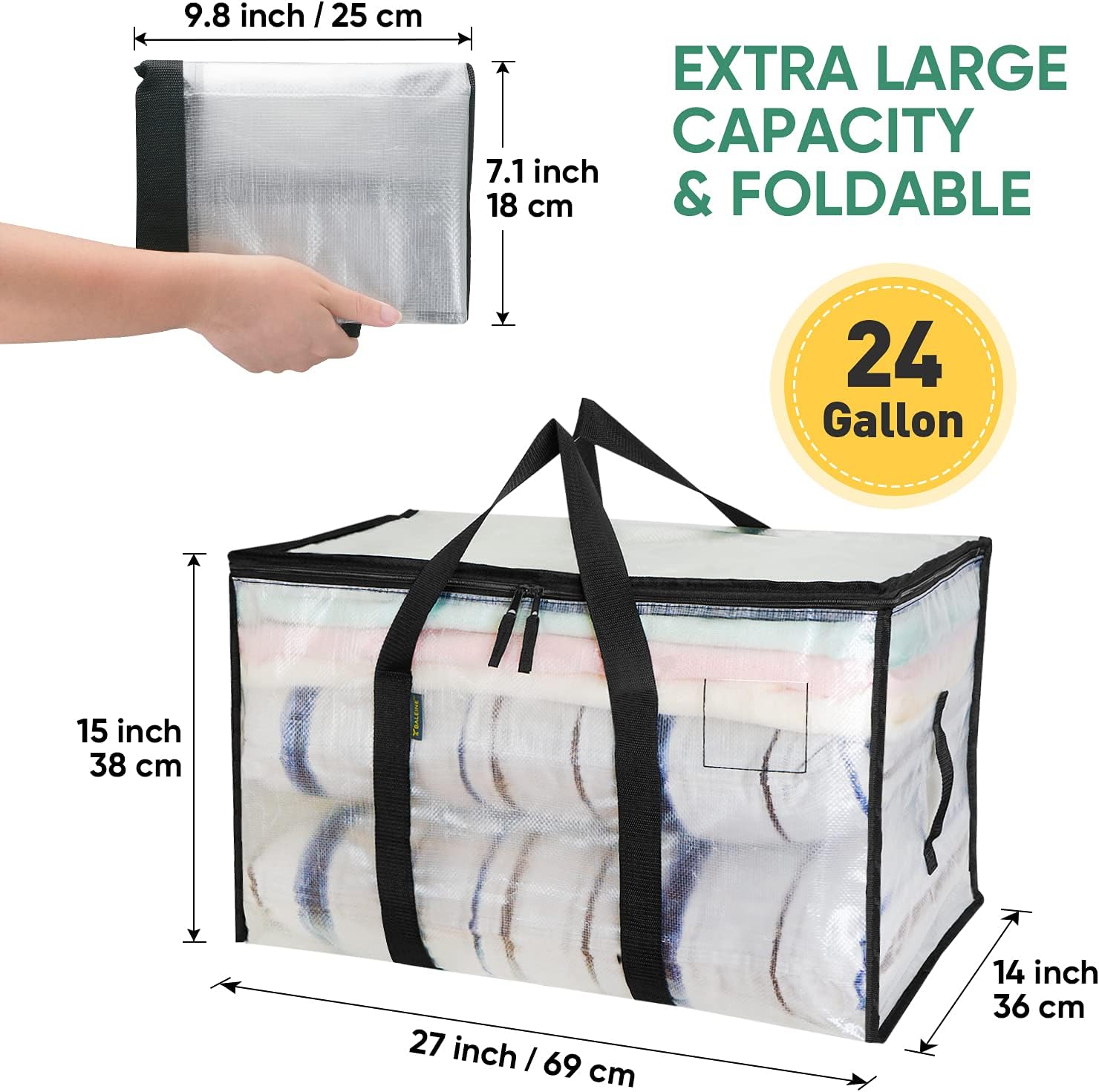Thumbnail 1 de BALEINE Oversized Moving Bags 24 Gallon