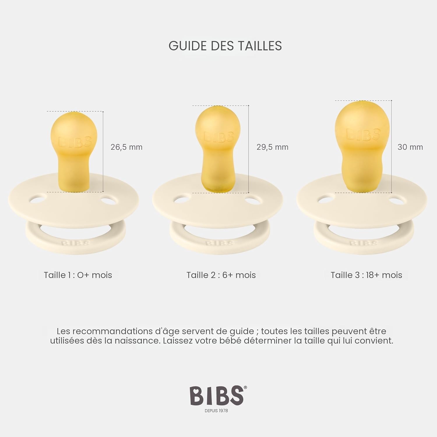 Thumbnail 1 de Tétine BIBS Colour, lot de 2 sucettes, sans bisphénol A ⚙