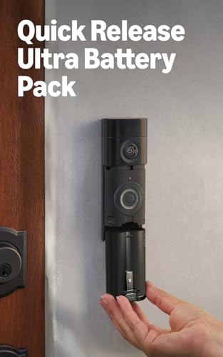Detalle de Ring Battery Video Doorbell Pro (Newest Gen) with Retinal 4K and 10x Zoom