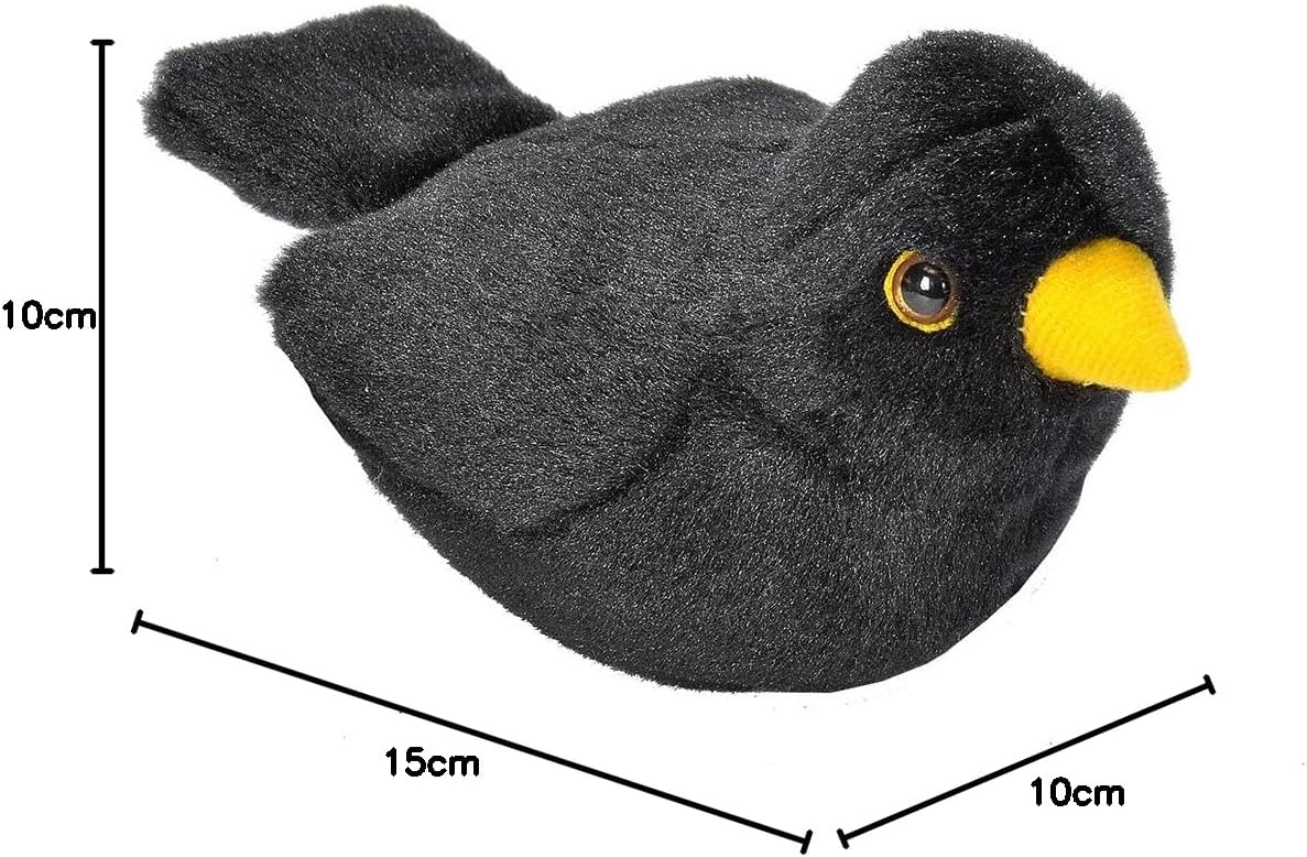 Thumbnail 1 de Wild Republic 19489 Merlo di peluche con suoni realistici, 13 cm