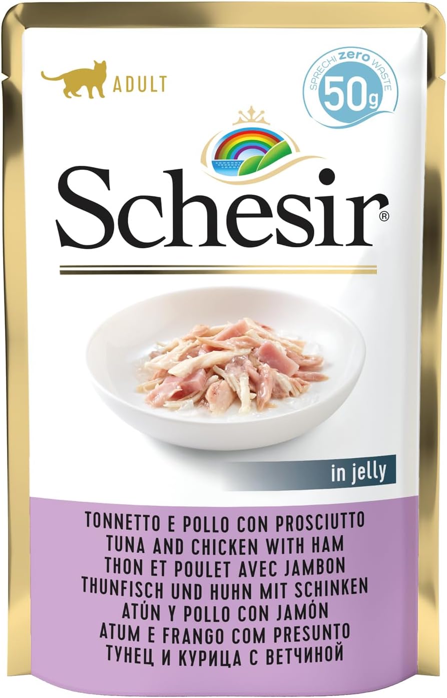 Thumbnail 6 de Schesir Cat Jelly Tuna with Solid Bass 30 x 50 g 🐱