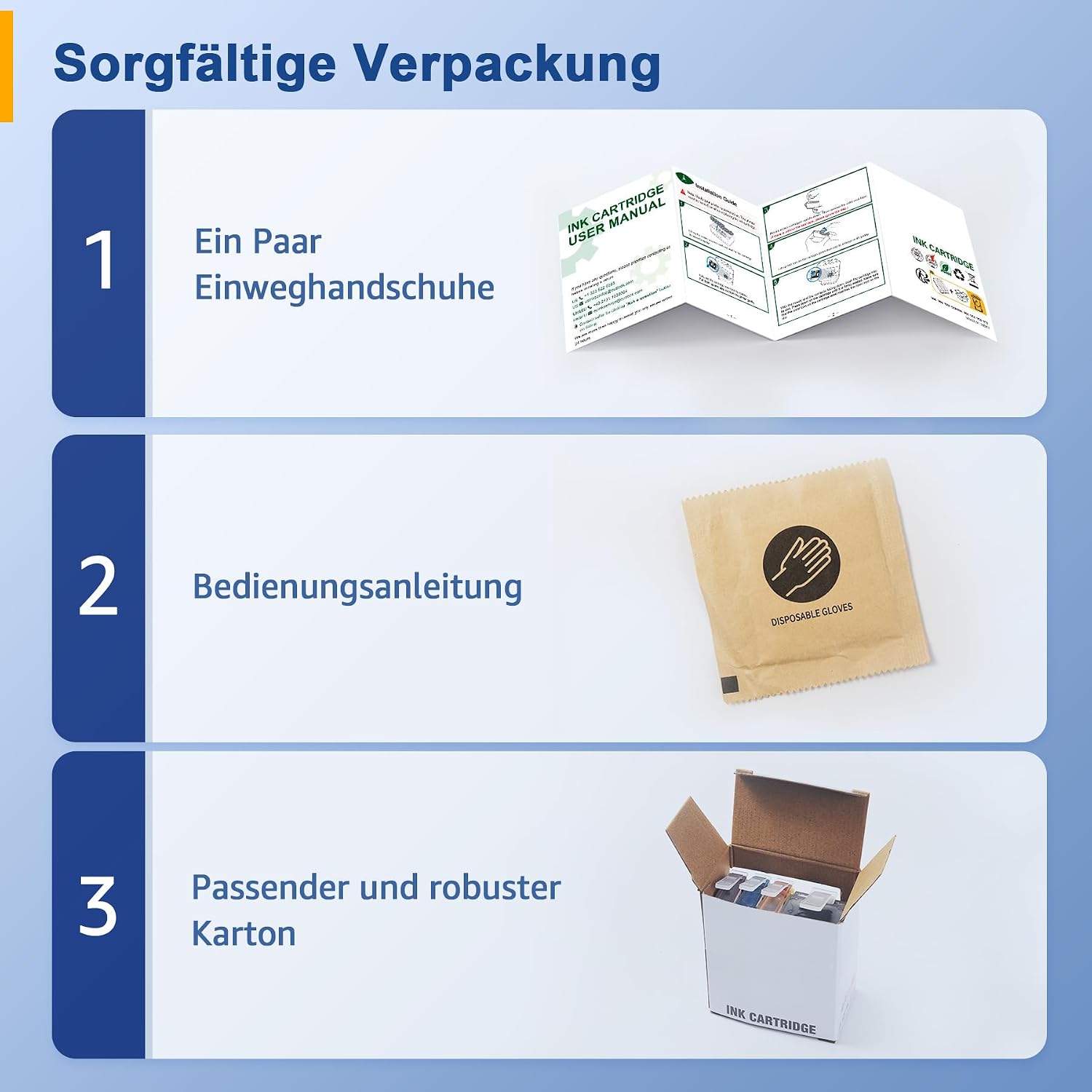 Detalle de Palmtree 934/935XL Multipack kompatible für HP OfficeJet Pro 6230 & 6830 (934XL Schwarz, 935XL Farben)