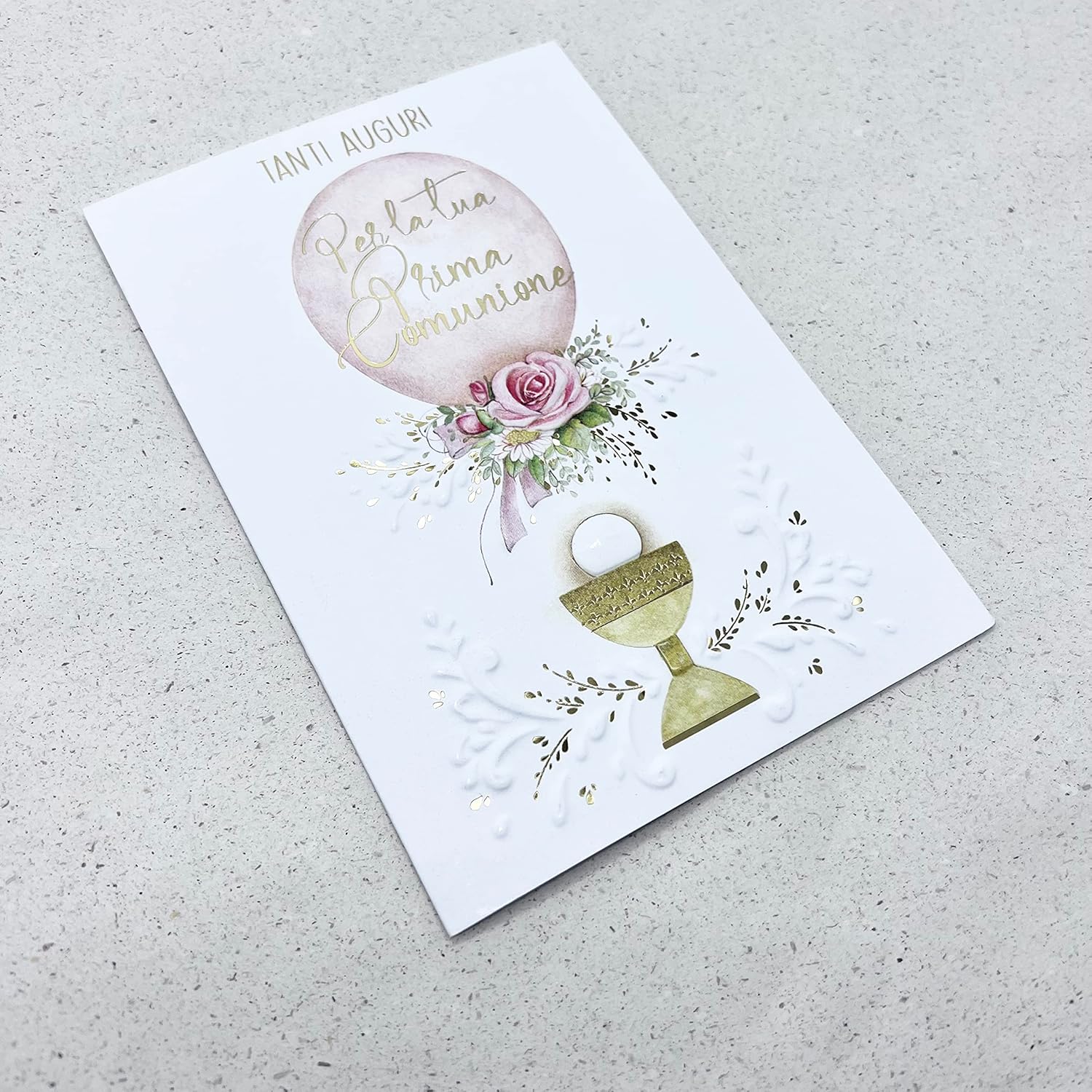 Thumbnail 2 de ARKRAFT Tarjetas de Felicitación Comunión Niña con Soporte 💌