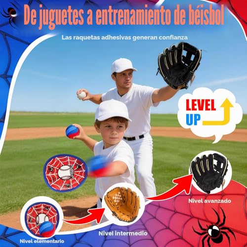 Thumbnail 2 de HaoVrisn: Juguetes de Lanzar y Atrapar para niños — pelotas autoadhesivas para playa, piscina y jardín