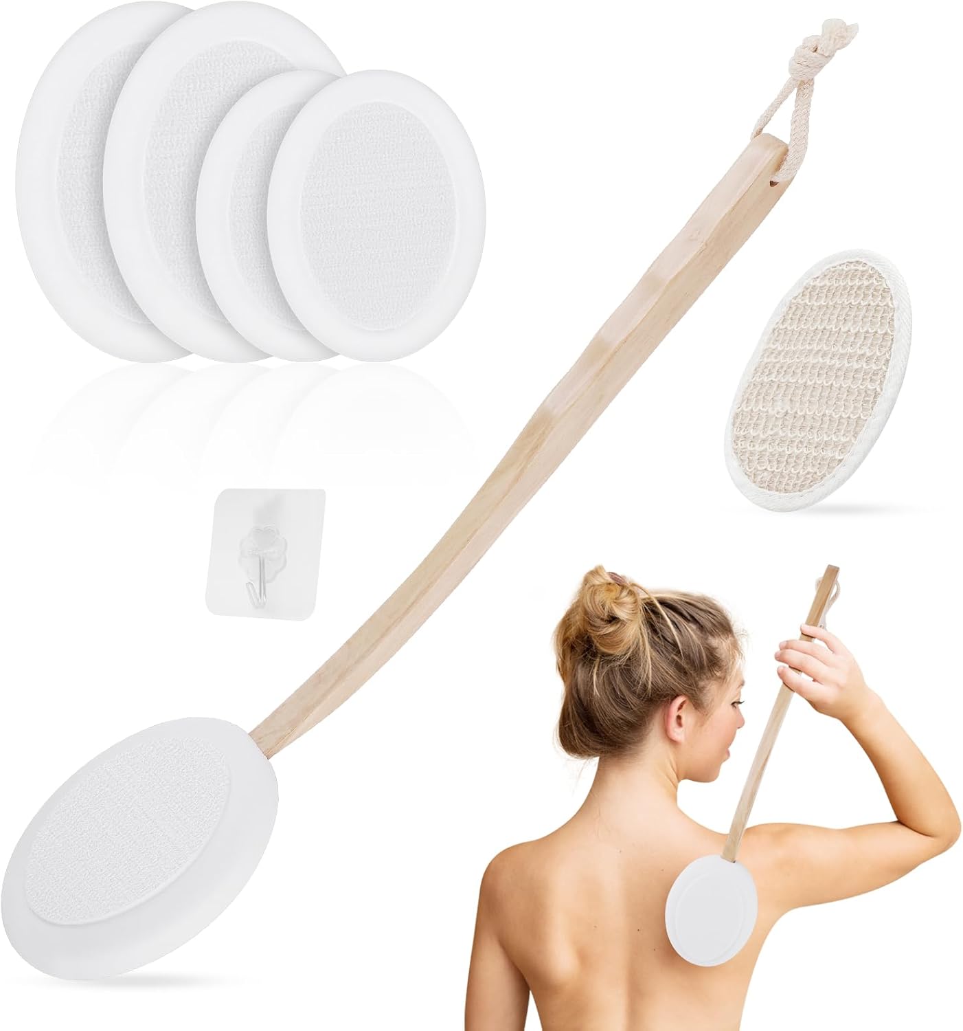 LOPHE Rücken-Eincremehilfe 36 cm langer Stiel