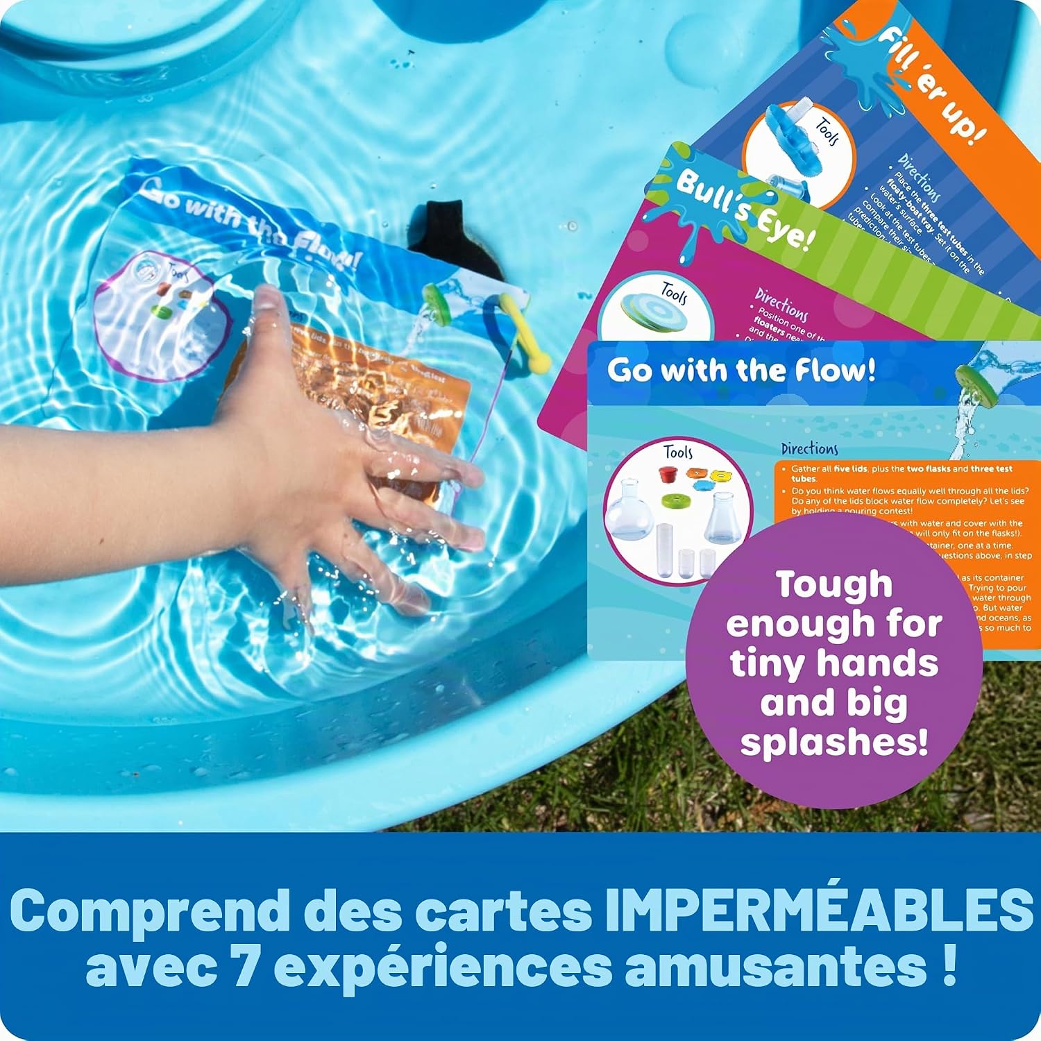 Detalle de Learning Resources Laboratoire Aquatique Splashology – Kit scientifique sur l’eau