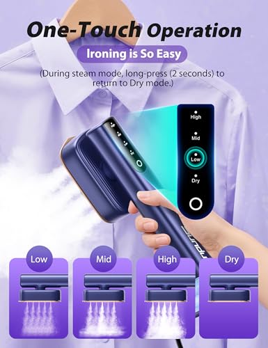 Thumbnail 6 de Sundu Steamer: 15s Heat-up, 180ml Tank, Gloves Included – 2-in-1 Travel & Home Iron & Steamer