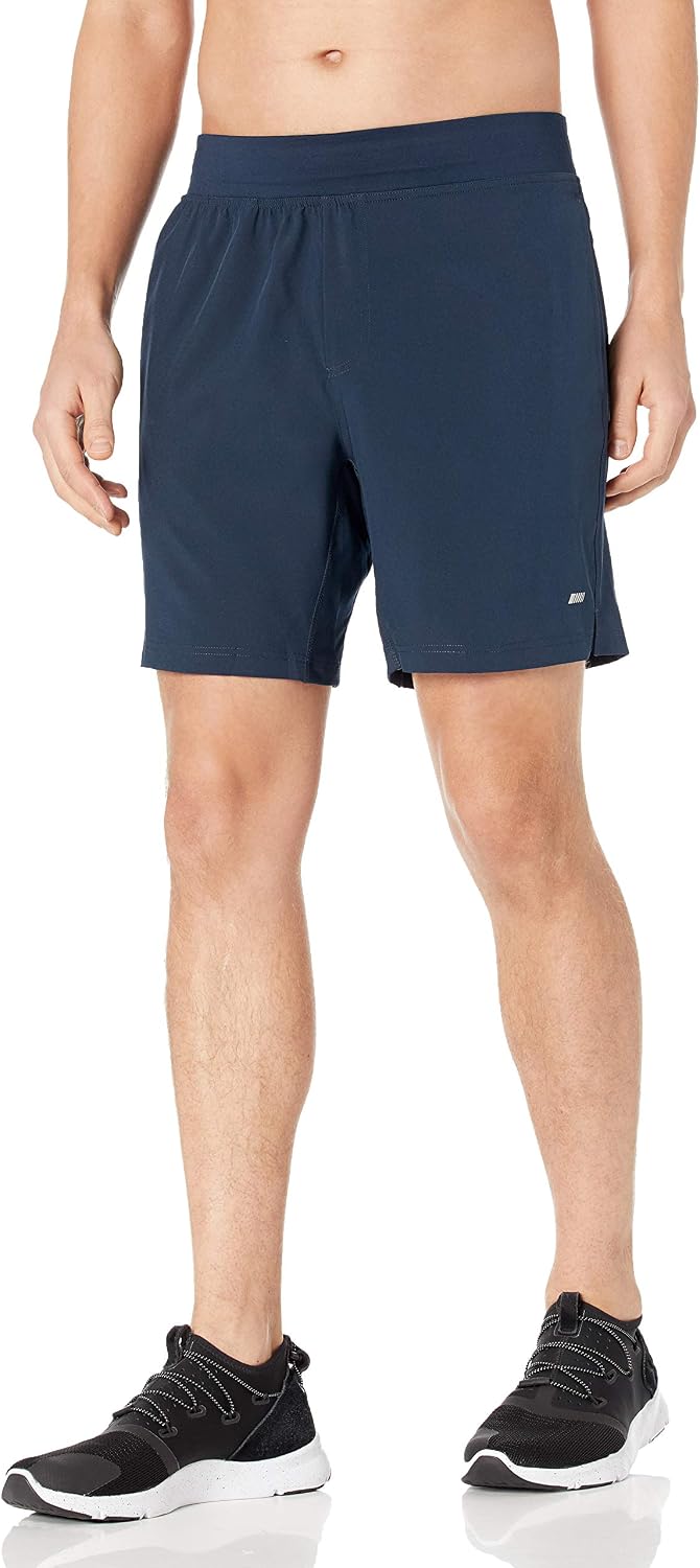 Detalle de Amazon Essentials Athletic Running Shorts 7 in