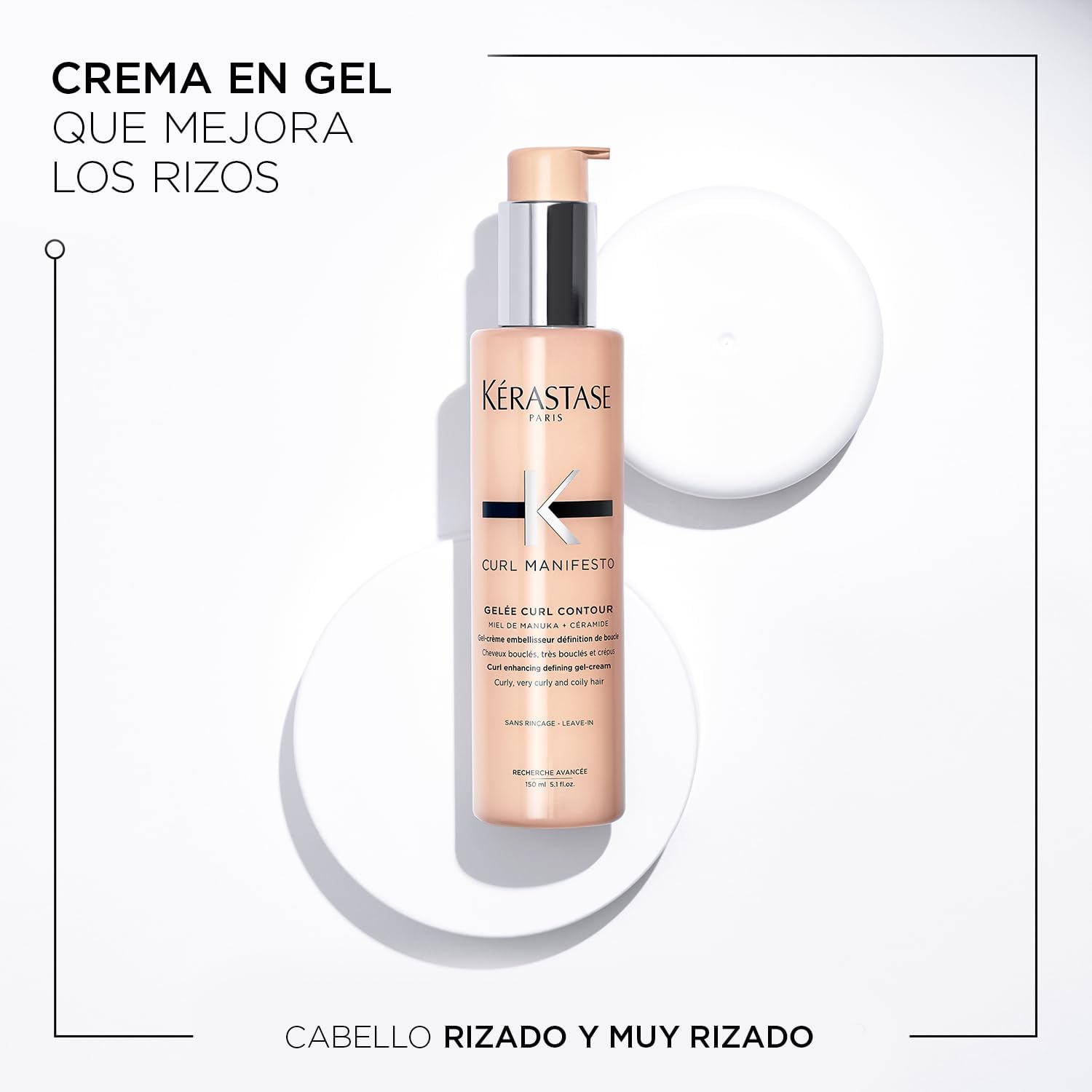 Detalle 2 de Kérastase Curl Manifesto Gel-Crema 150 ml 💇♀