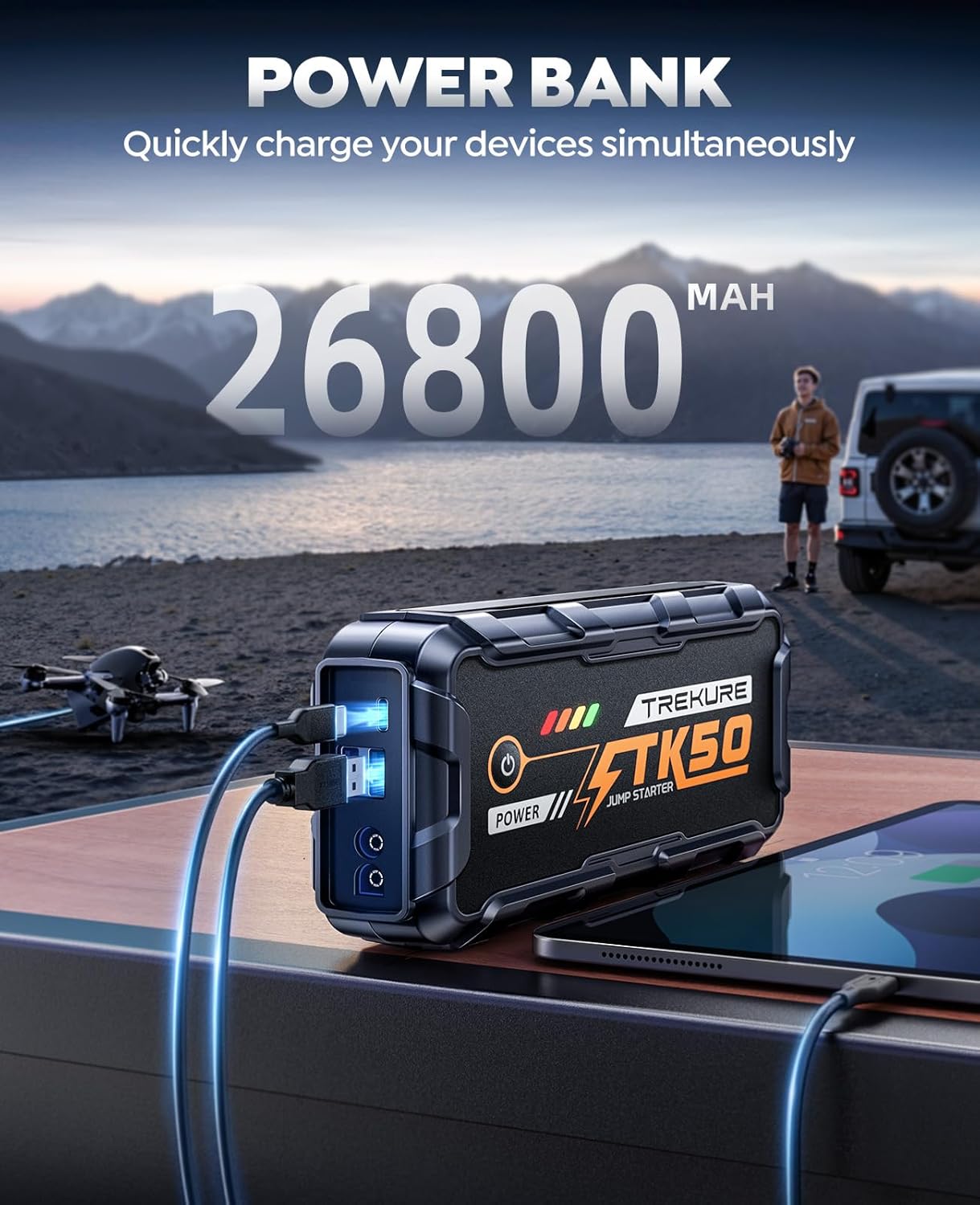 Thumbnail 2 de TREKURE 7000A Jump Starter