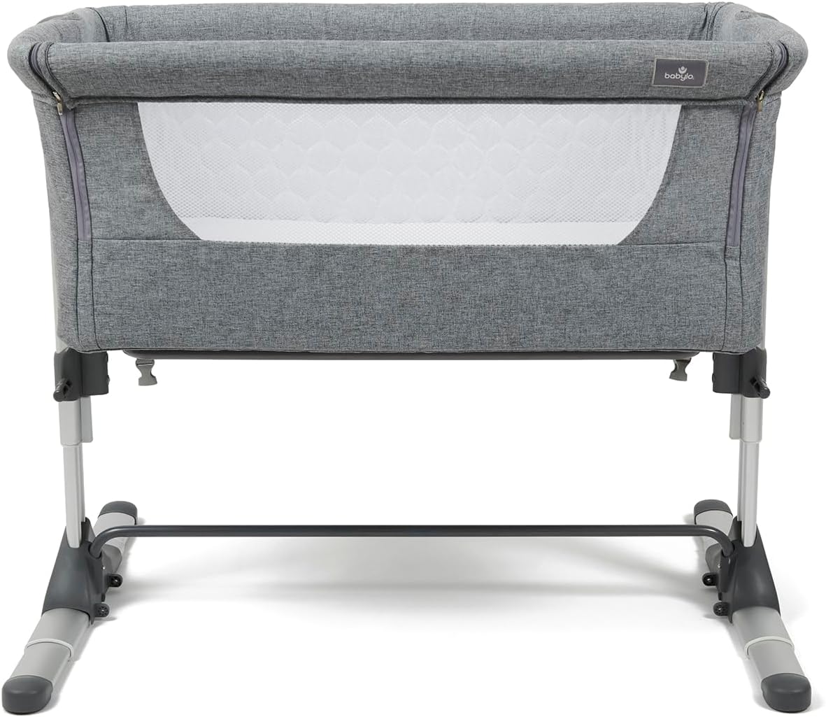 Thumbnail 1 de Babylo Snuggle Cuddle Co Sleeper (Slate Grey) bedside crib and co-sleeping option