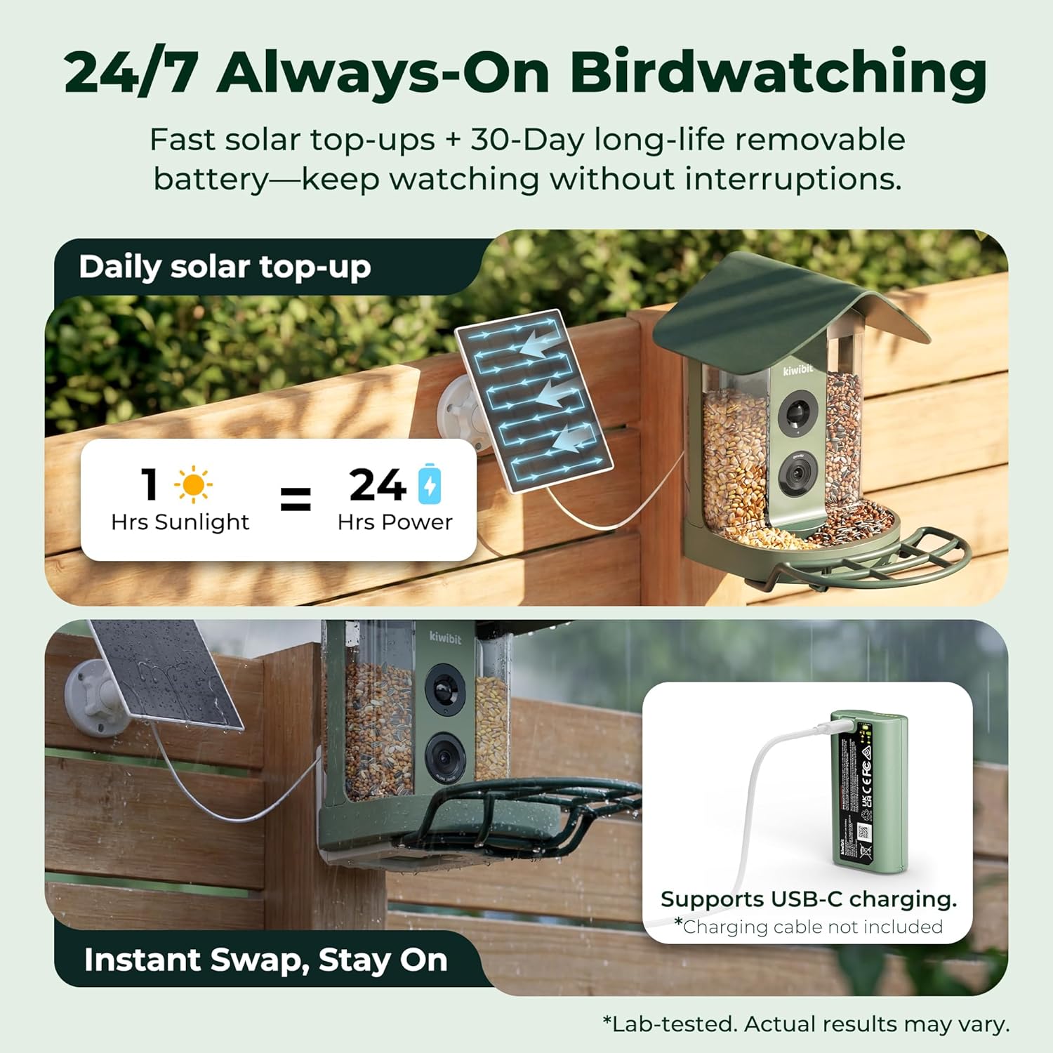 Detalle de Beako Smart Bird Feeder 4K Camera