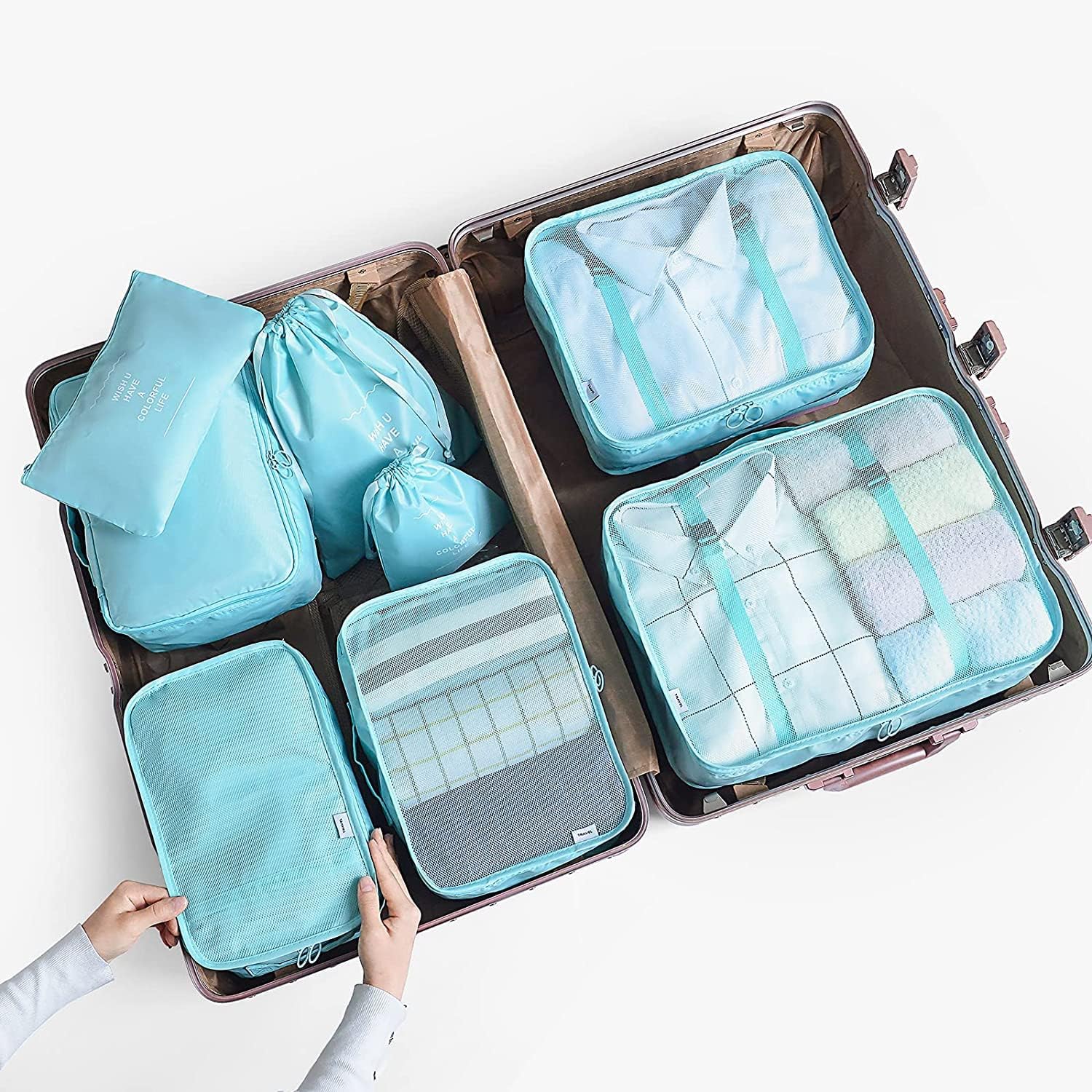 Thumbnail 1 de BillyBath set organizer valigia da viaggio 8 pezzi