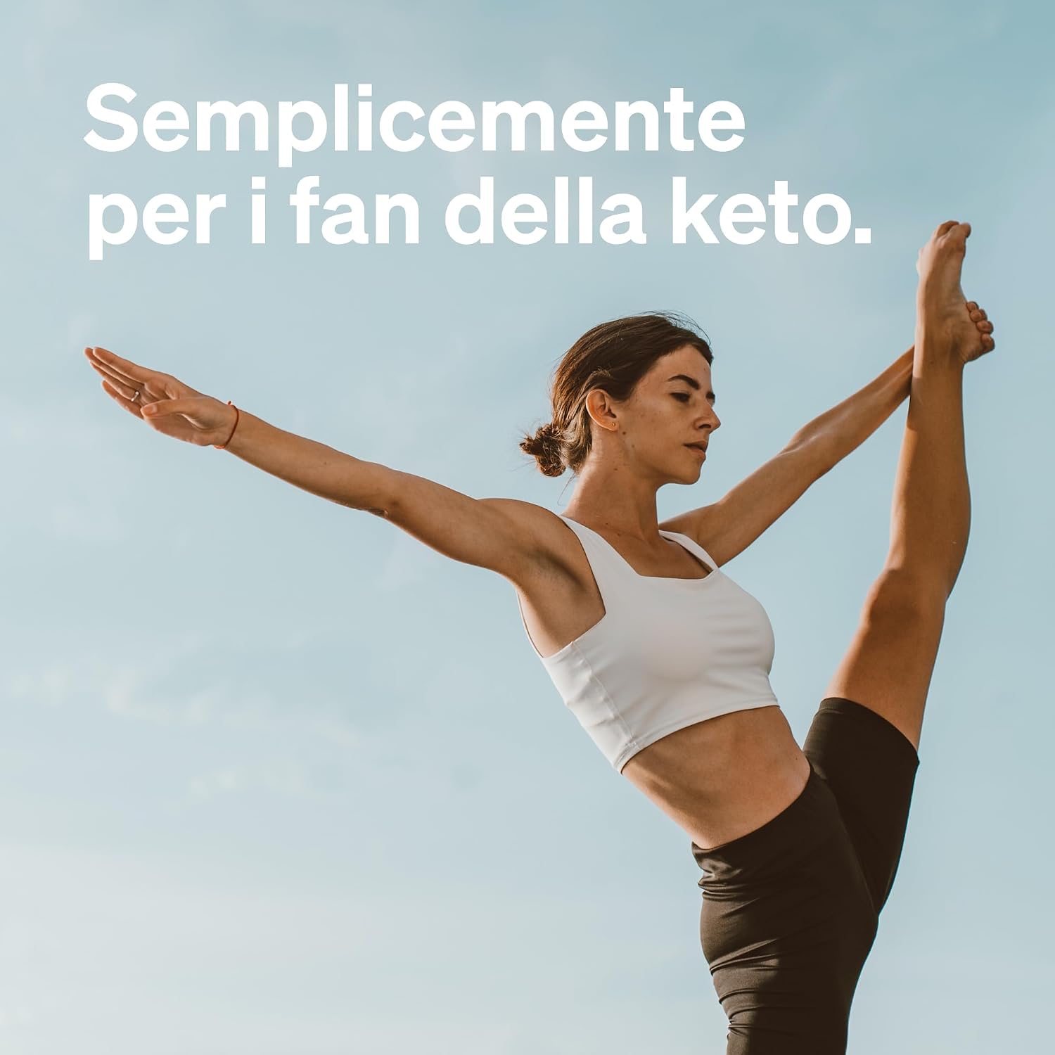 Detalle de Natural Elements Olio MCT 500 ml con acido caprilico C8 (da olio di cocco), insapore e inodore, vegano