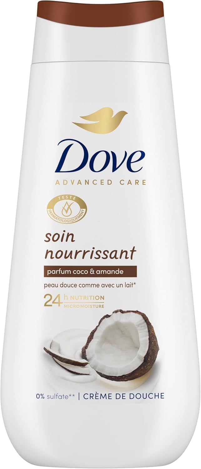 Thumbnail 1 de Dove Crème de Douche Advanced Coco Amande 24h ⚙