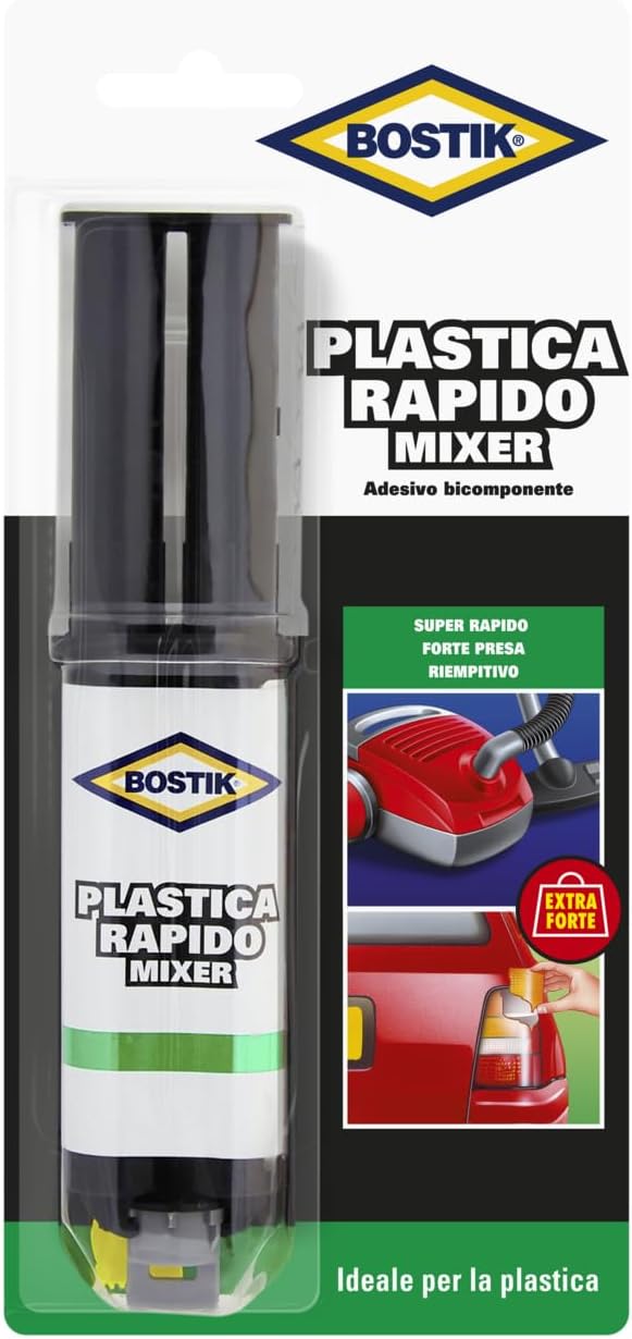 Thumbnail 2 de Bostik 10928 Acciaio Rapido: Colla metallica grigio metallo 24 ml
