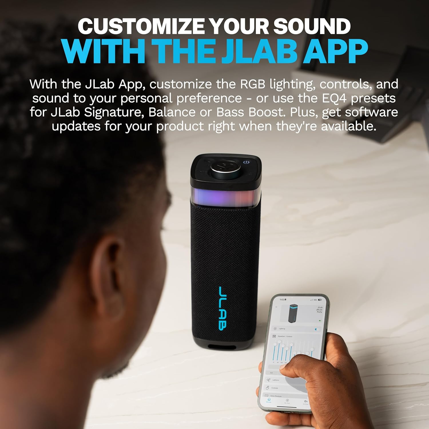 Thumbnail 6 de JLab JBuds Party enceinte Bluetooth avec 30 W ⚡
