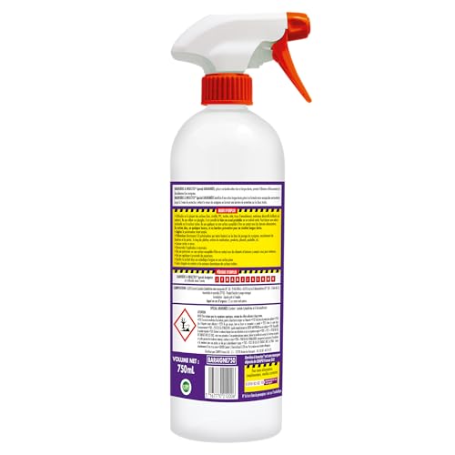 Detalle de Barrière à Insectes Spécial Araignées, Prêt à l’Emploi – 750 mL