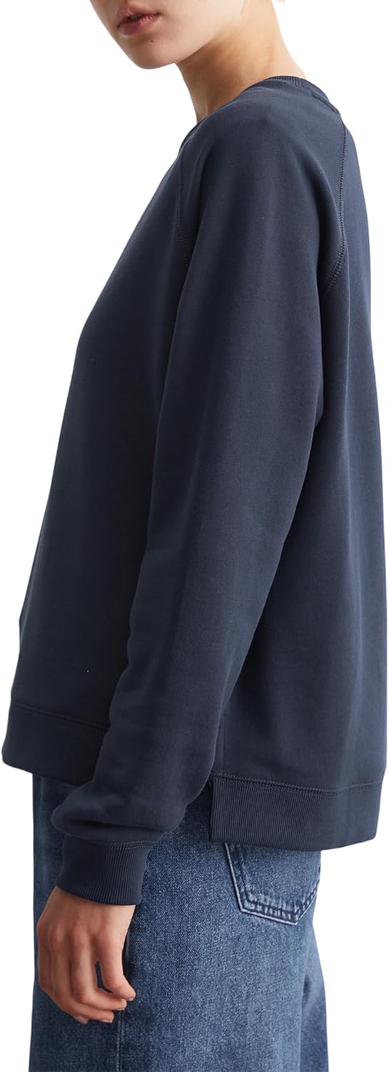 Thumbnail 3 de Marc O'Polo Denim Damen Sweatshirt aus Bio-Baumwolle Relaxed Fit mit rundem Halsausschnitt
