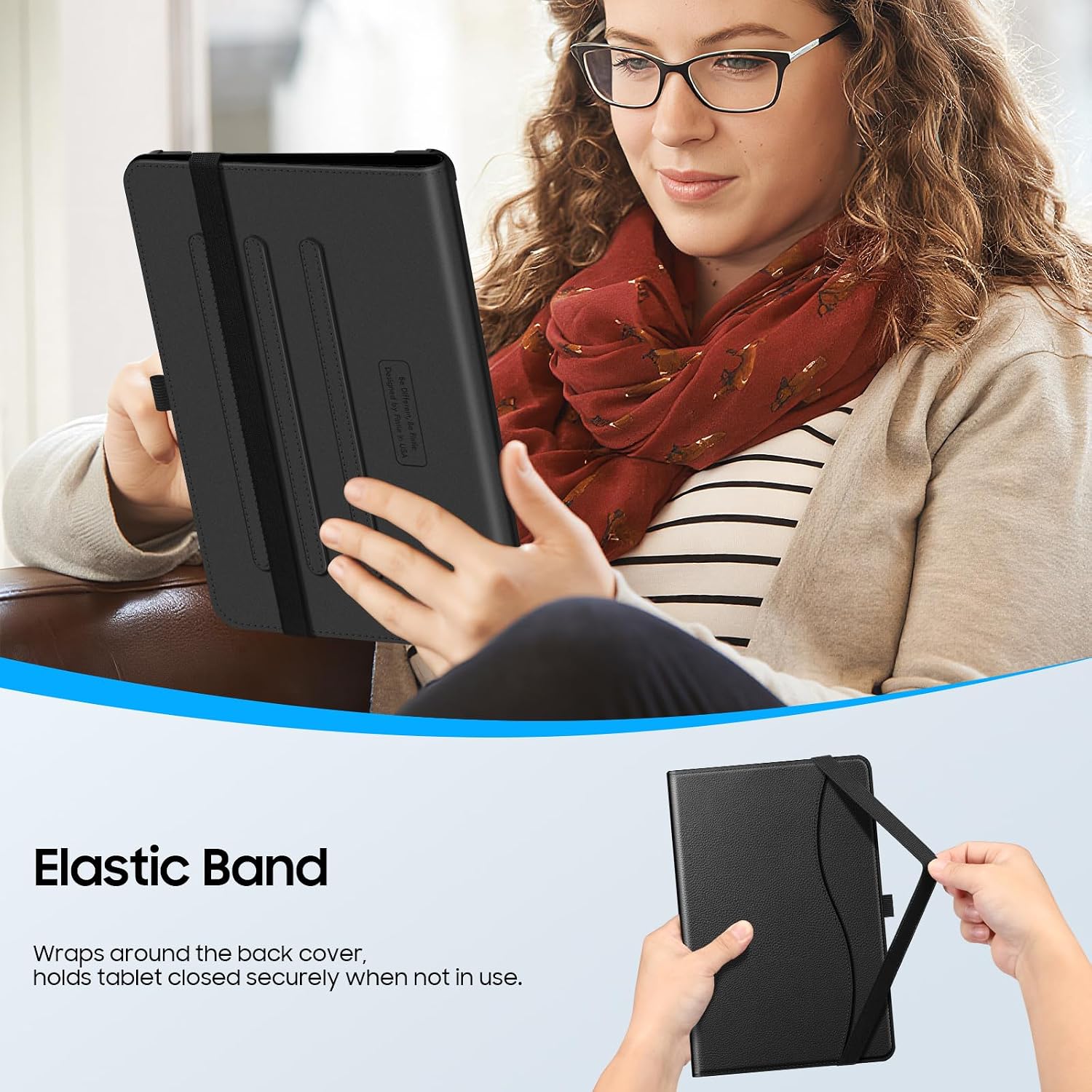 Thumbnail 6 de Fintie Case for Samsung Galaxy Tab A9 Plus 11" Multi-Angle Stand