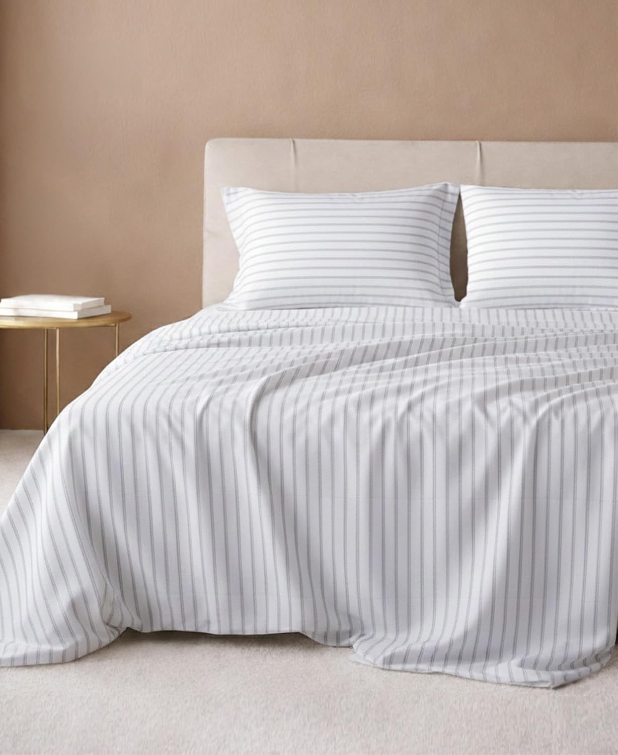 Detalle de California Design Den 840307135285 California King Sheet Set, 600-Thread-Count Sateen