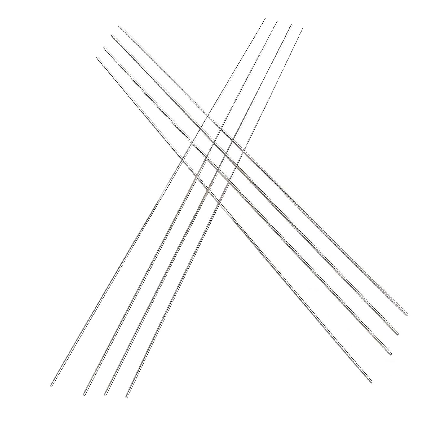 Detalle de Phiocxem 0.8 mm 304 Stainless Steel Spring Wire, 30-Piece Pack