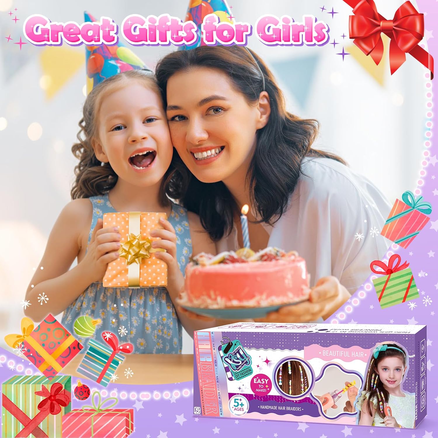Thumbnail 4 de Little Guy Hair Braiding Kit for Ages 6–12 🎀