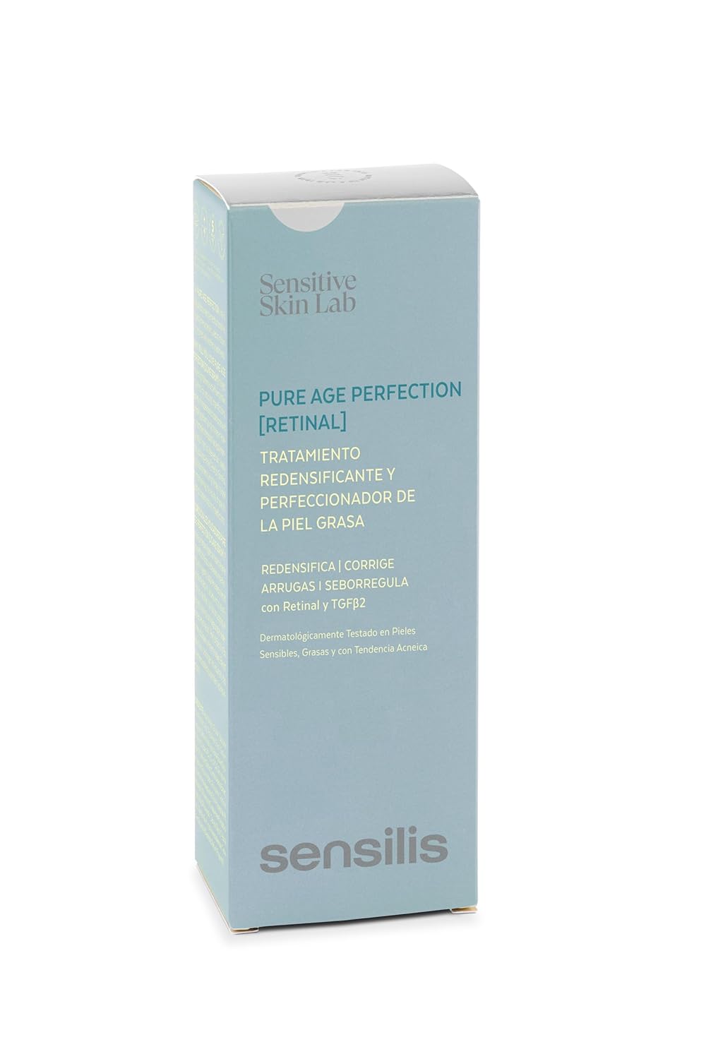 Detalle 2 de Sensilis Pure Age Perfection Retinal – ölfreies Serum für Remineralisierung und Hautperfection (50 ml)