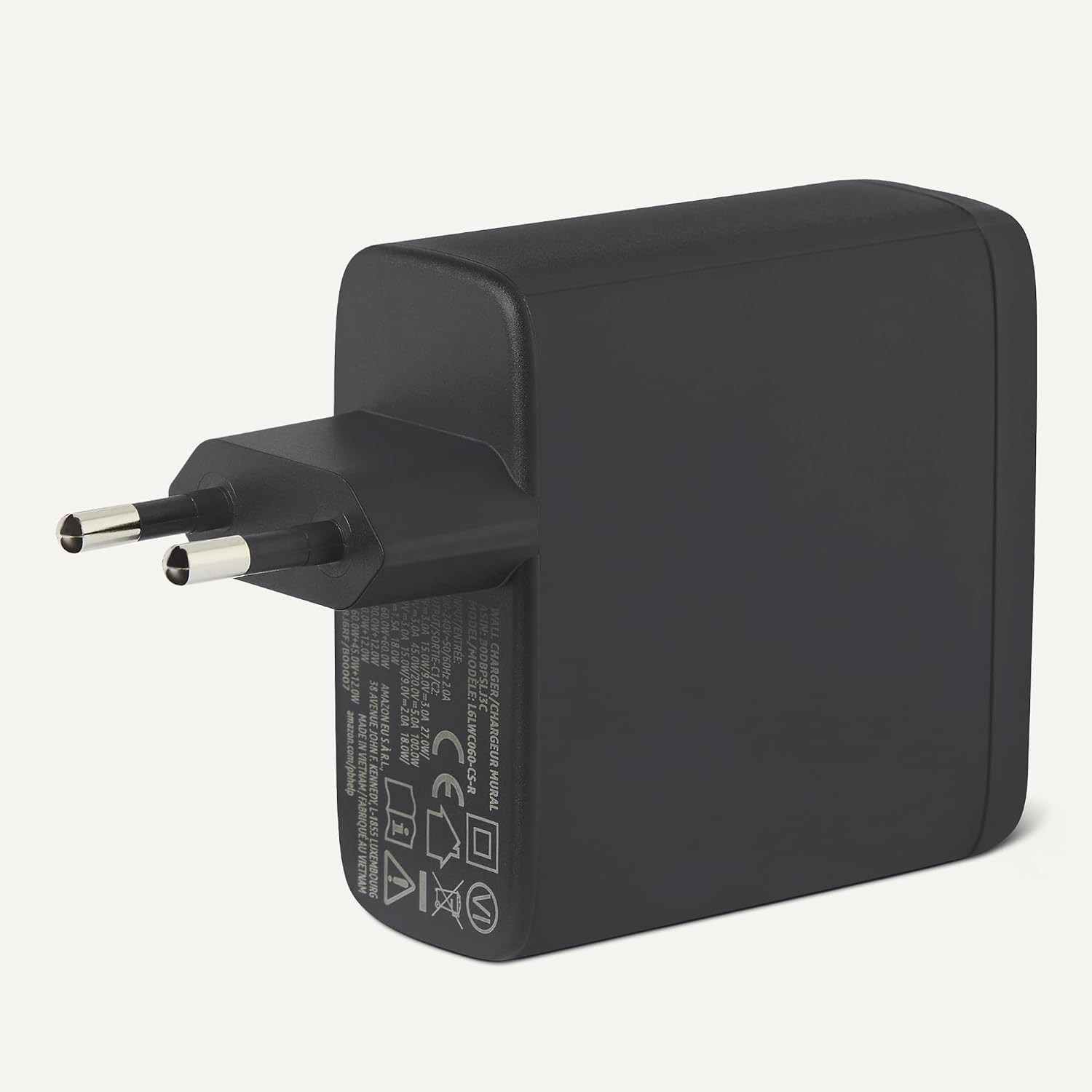 Detalle 2 de Amazon Basics Caricabatterie 120W USB-C USB-A
