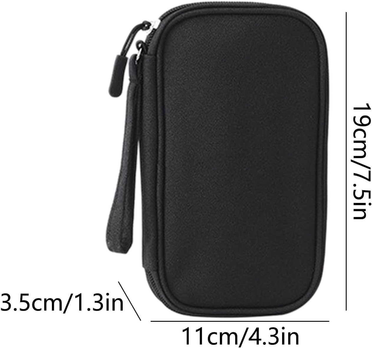 Thumbnail 1 de Travel Cable Organizer Bag, Double-Layer Electronics Case