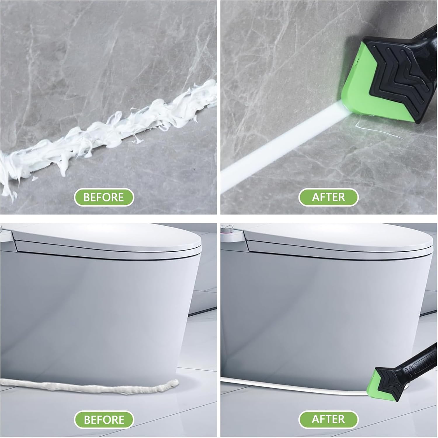 Thumbnail 3 de Caulking Tool 3 in 1 Sealant Finishing Tool ⌛📏