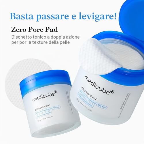 Detalle de medicube Toner Pads Zero Pore Pad 2.0 – Cleansing Pads