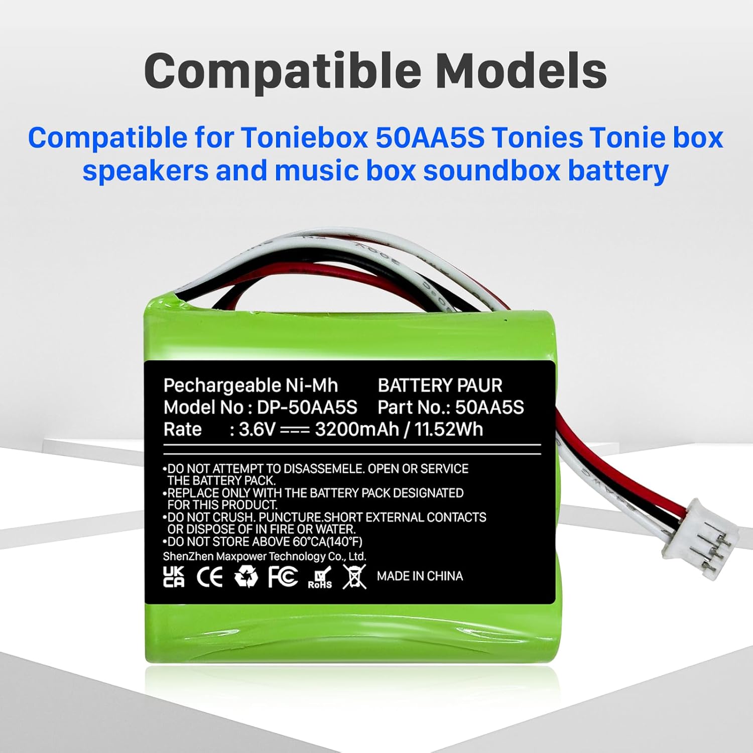 Thumbnail 5 de Akku für TonieBox 3200mAh NiMH 2er Set