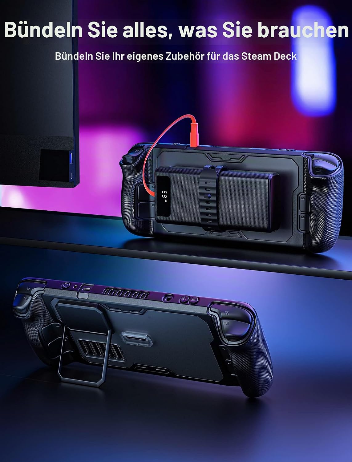 Thumbnail 6 de JSAUX ModCase Steam Deck Hülle Basic Set