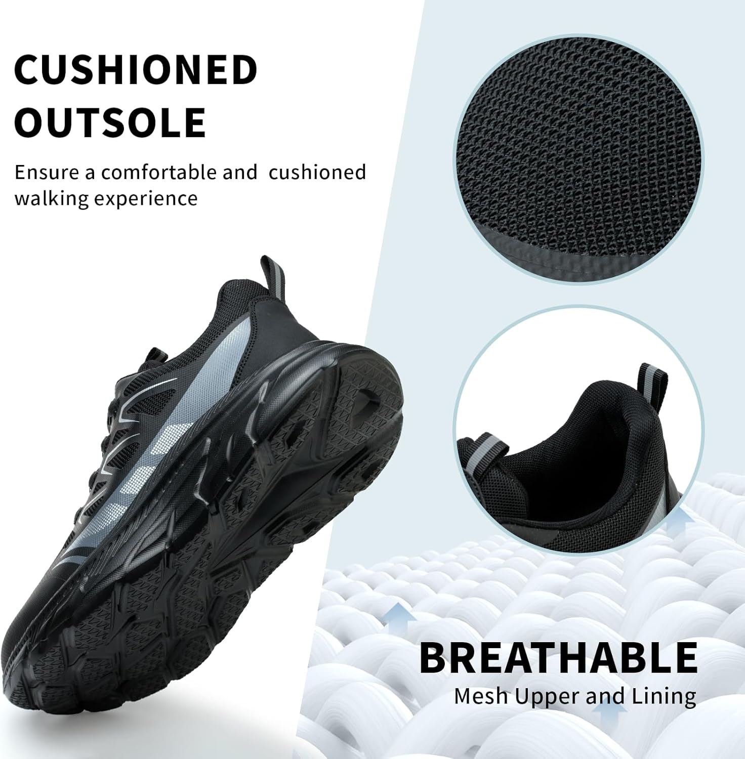 Thumbnail 6 de SOMIYAMI Safety Trainers with Steel Toe Cap – Lightweight, Breathable Work Shoes