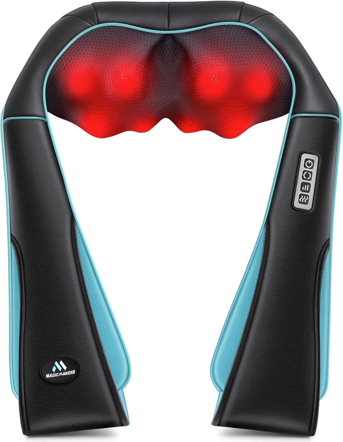 Detalle de MagicMakers Electric Shiatsu Neck Massager with Heat