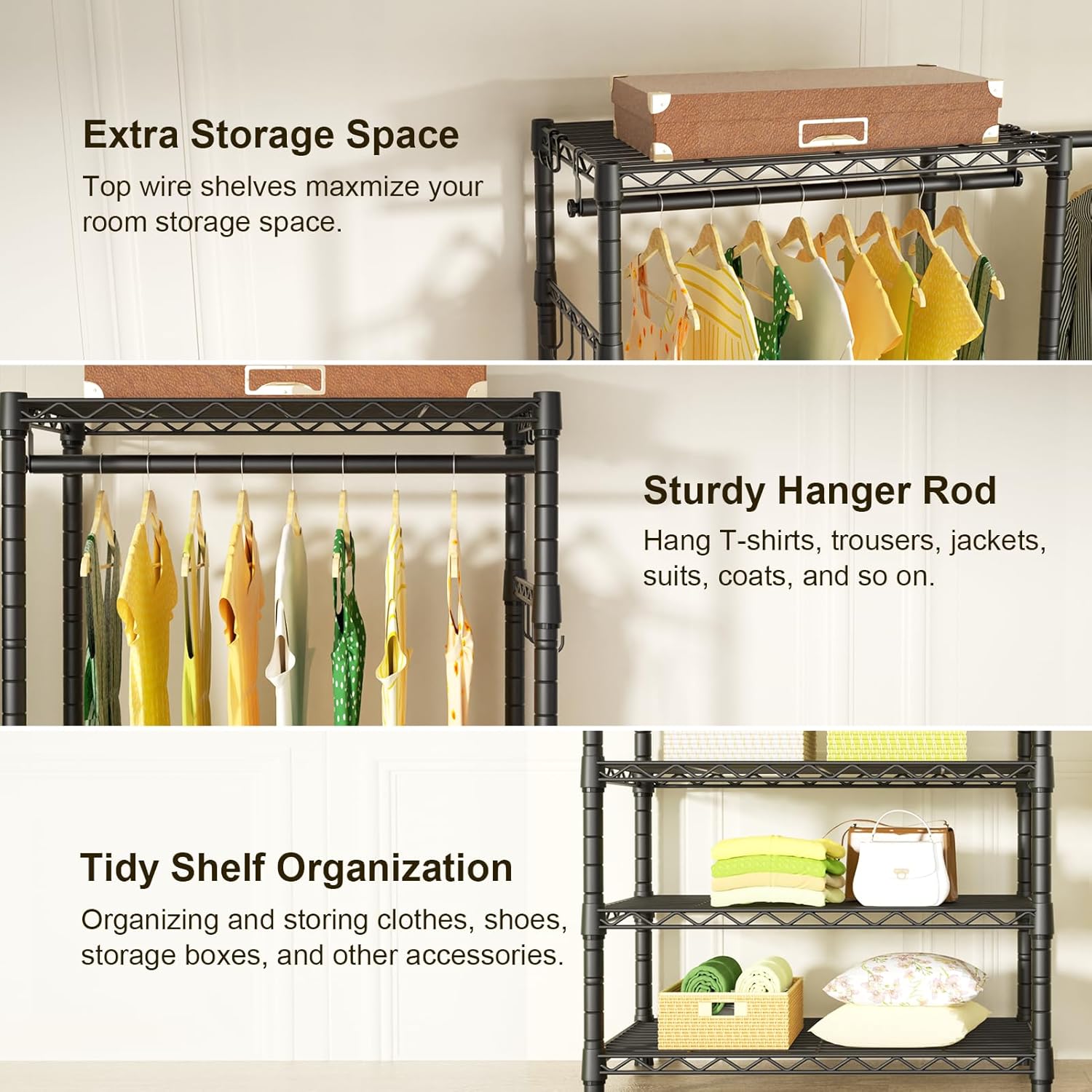 Thumbnail 4 de Ulif E1 Heavy Duty Garment Rack 71.4