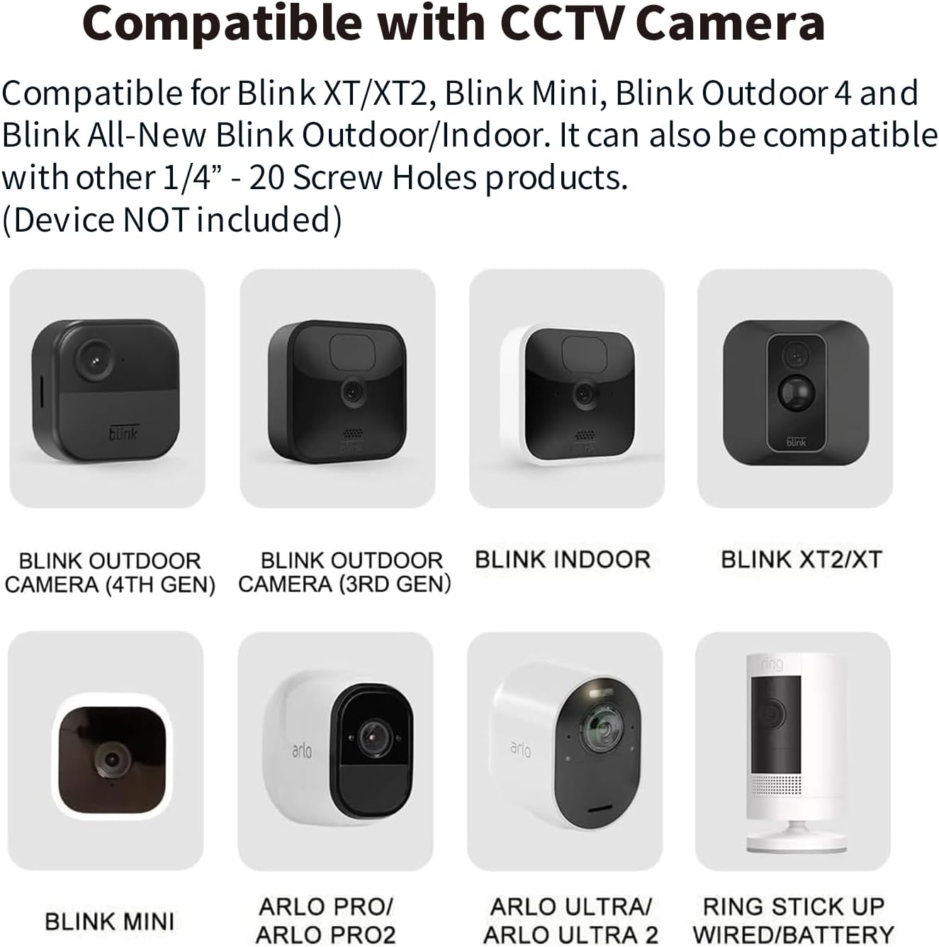 Thumbnail 1 de Tonton Wall Mount for Blink Outdoor Camera