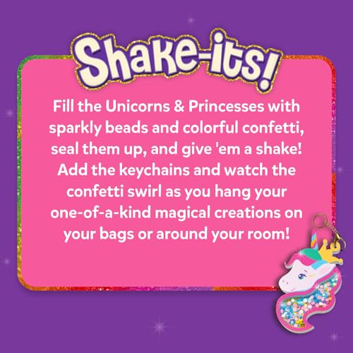 Thumbnail 8 de Skillmatics Shake-its – Unicorns & Princesses, Glitter Art, Paper Craft Kit