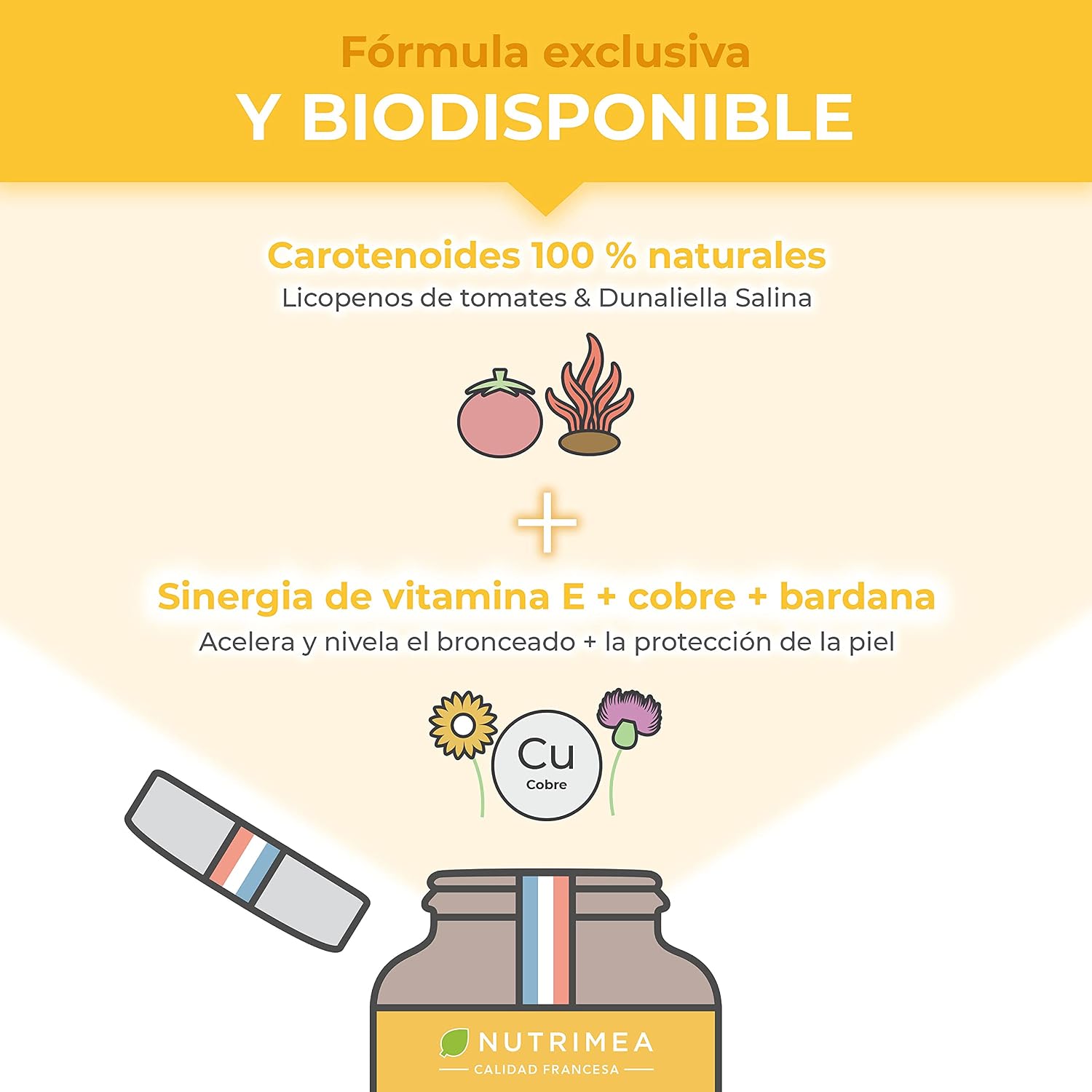 Thumbnail 3 de Betacaroteno Bardana 90 Cápsulas Veg. | Bronceado Saludable ☀