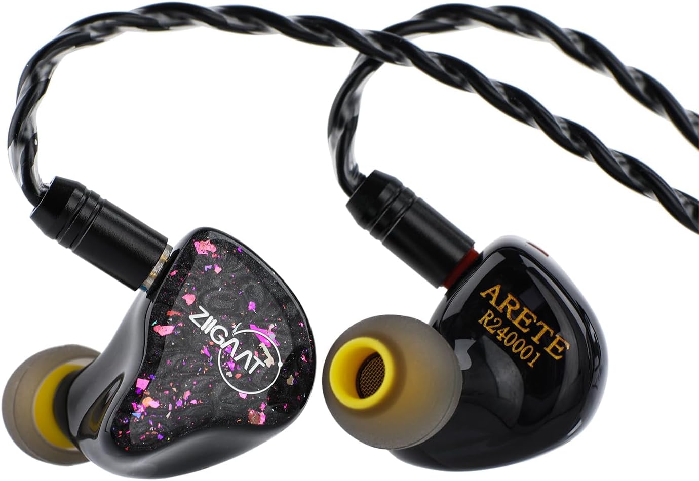 Detalle de Linsoul ZiiGaat Arete 1DD+4BA hybrid IEM